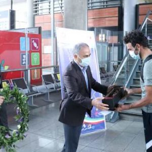 تیم ملی دوچرخه سواری به ایران بازگشت