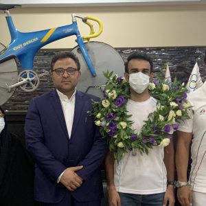 ‎امروز تو نماینده شایسته دوچرخه‌سواری ایران هستی