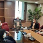 جلسه با معاون امور استانداردی استان قزوین