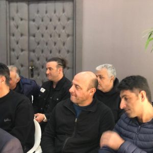 حضور پیشکسوتان قزوین در مراسم ختم زنده یاد بیژن امیر آخوری