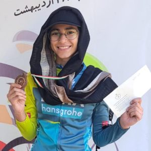 مقام سومی رها باجلان در انتخابی تیم ملی دختران