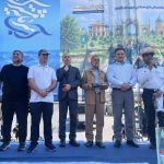 رکاب‌زنی باشکوه ۱۵۰۰ قزوینی در همایش «در رکاب ایران»