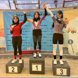 سکوی سوم کشور برای دختر قزوینی